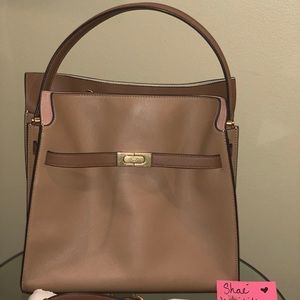 Tory Burch lee radziwill double bag